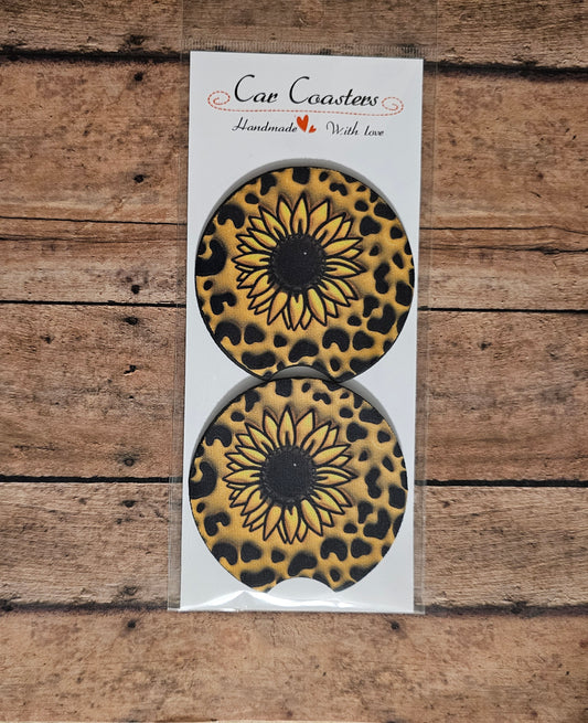 Sunflower Car Coaster