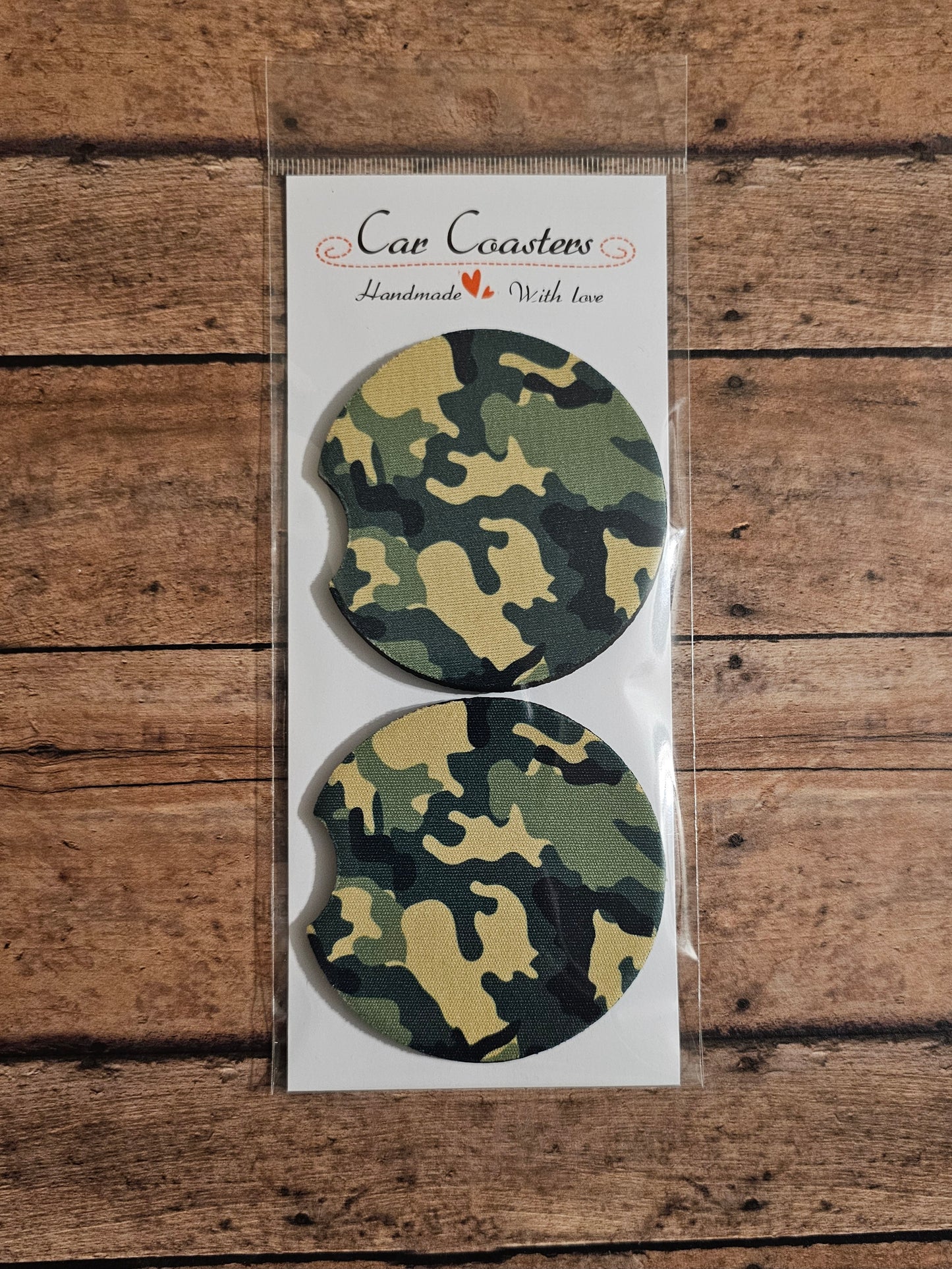 Camo Car Coaster