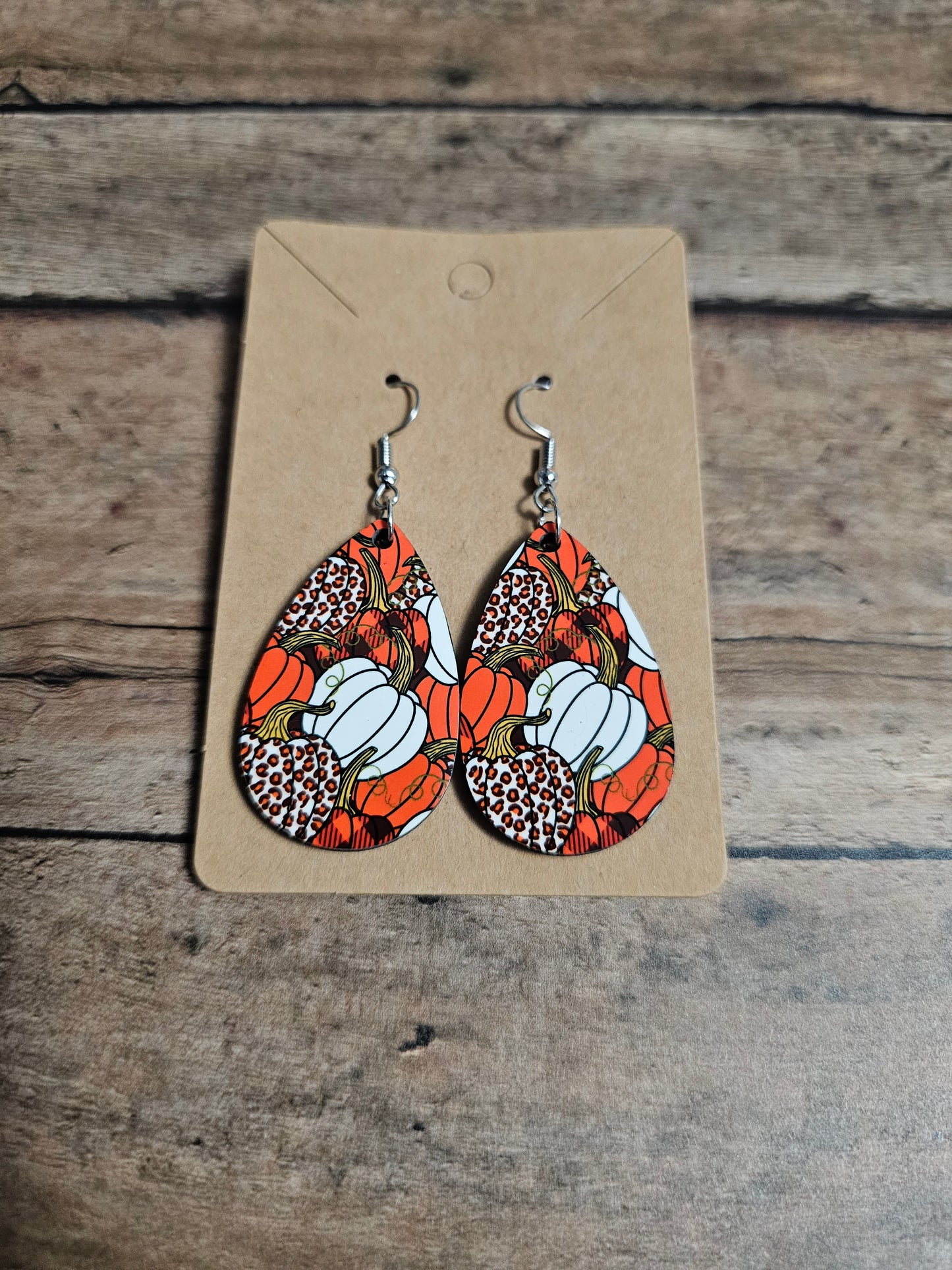 Pumpkin Earrings