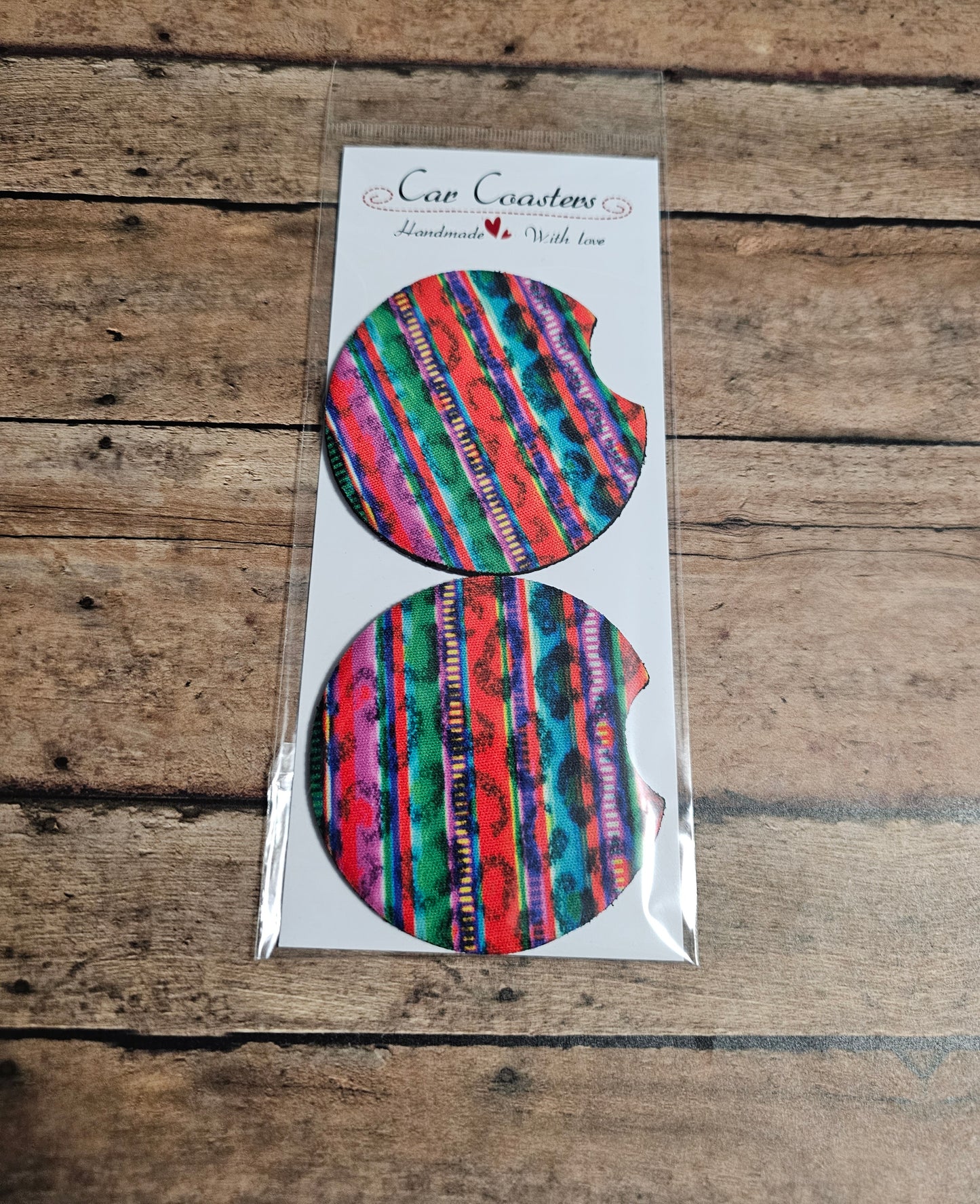 Stripes Car Coaster