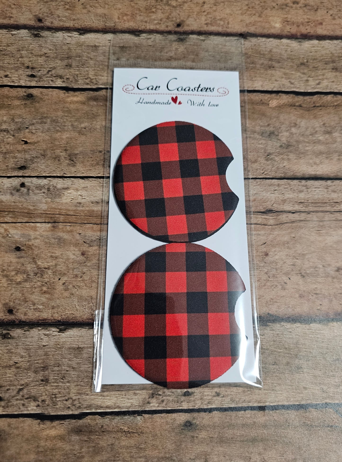 Plaid Car Coaster