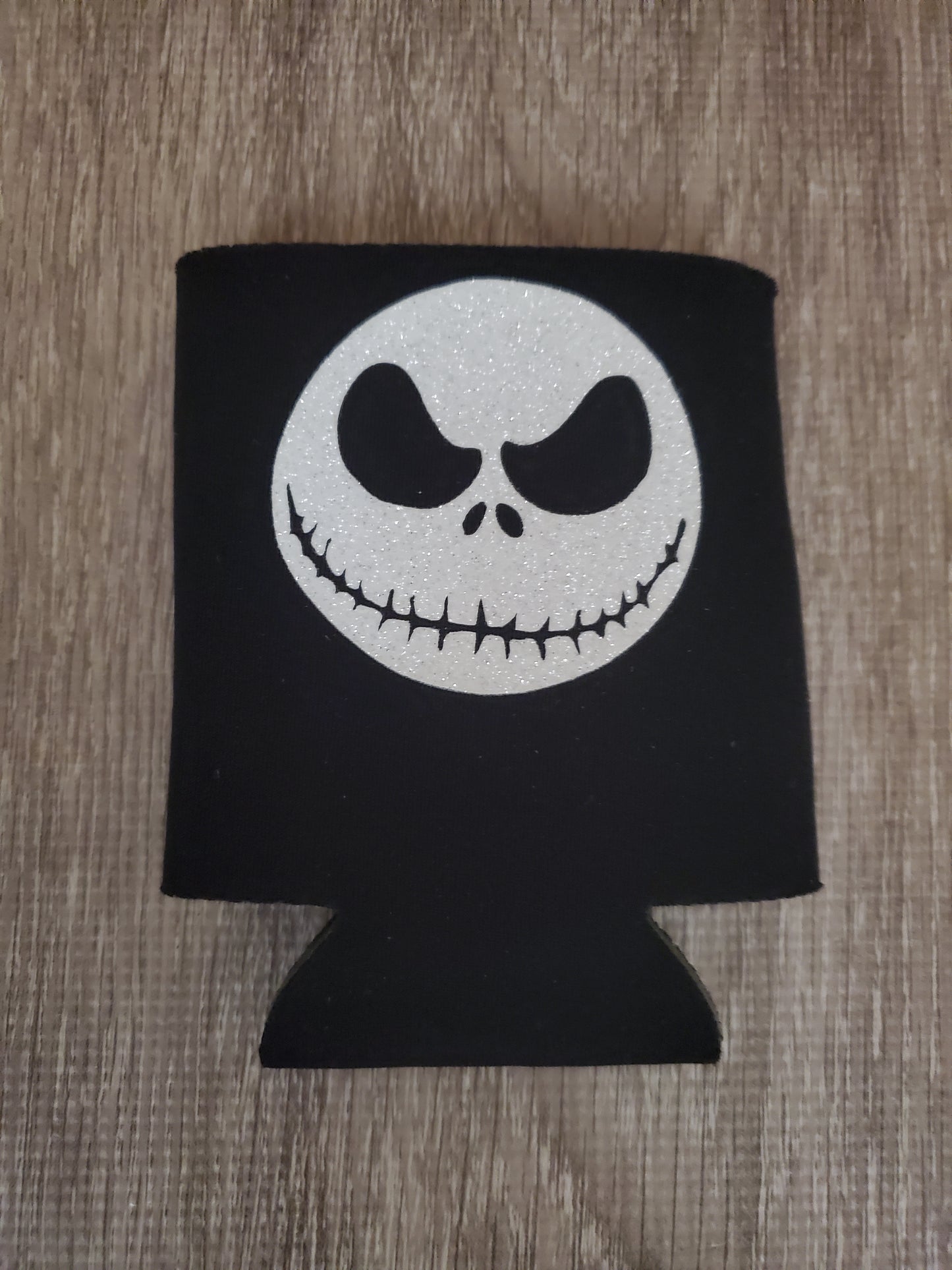 Skeleton glitter Koozie