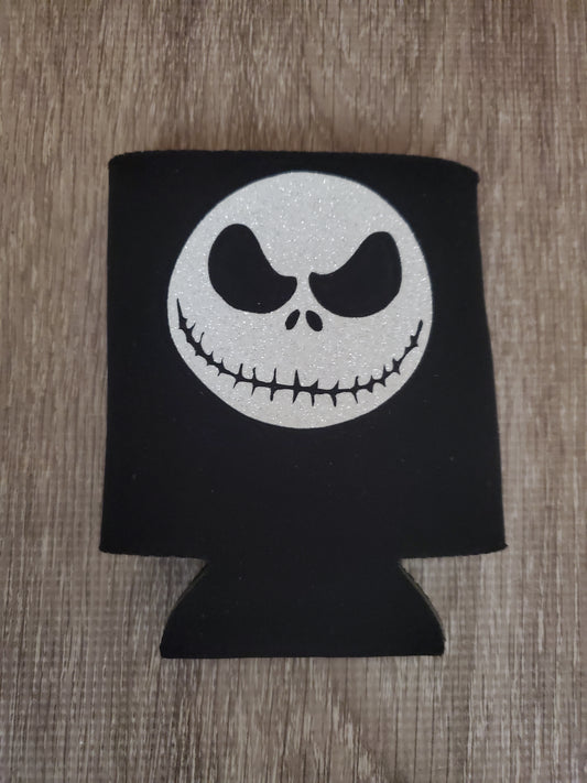 Skeleton glitter Koozie